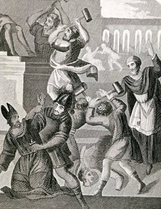 Destrucción del templo de Baal de English School